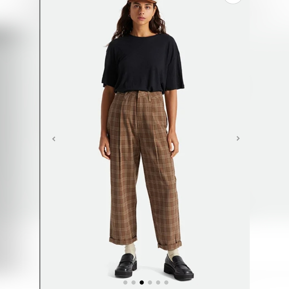 - Brixton woman brixton victory high waisted wide leg ankle pants